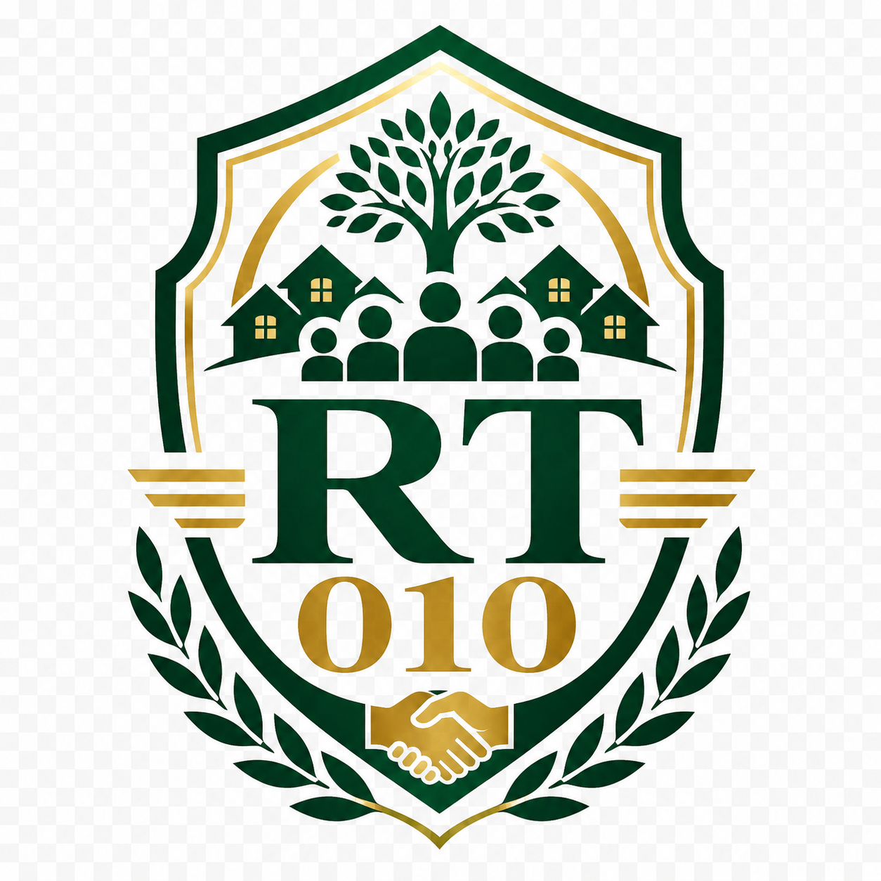 Logo resmi RT 010 / RW 021